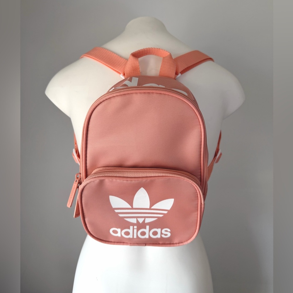 adidas Mini Backpack in Coral